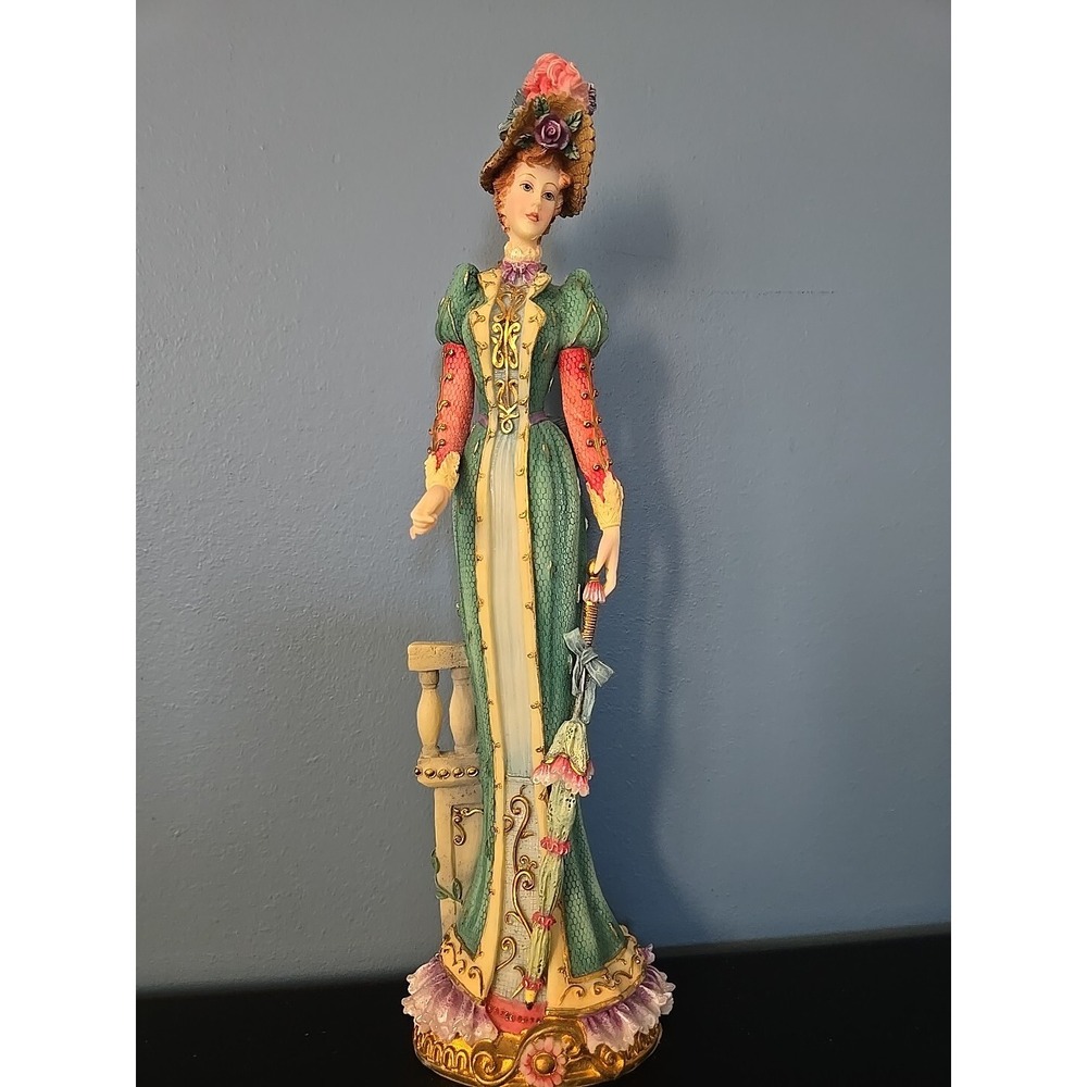 Authentic Vintage 1999 Lenox Delicate Beauty Victorian Lady Handpainted Figurine